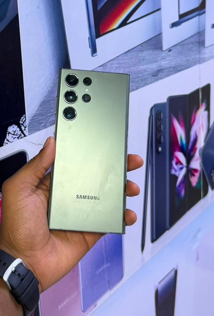 Premium Samsung phone shown in hand